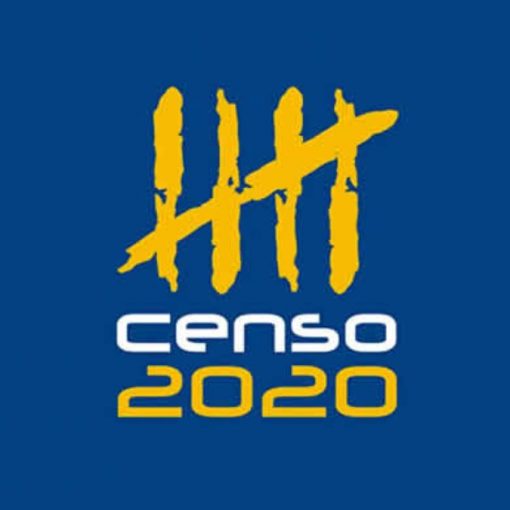 Logotipo Censo 2020 IBGE